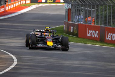  Yuki Tsunoda (JPN) - Oracle Red Bull Racing - Red Bull RB21 - Honda RBPT Formula 1 Pirelli Grand Prix du Canada 2025, Montreal, Quebec, Kanada, 12-15 Haziran 2025 F1 Dünya Şampiyonası 'nın 10.