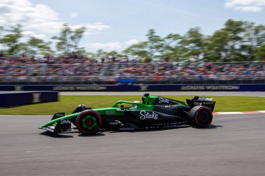  Nico Hulkenberg (GER) - Stake F1 Team Sauber - Sauber C45 - Ferrari Formula 1 Pirelli Grand Prix du Canada 2025, Montreal, Quebec, Kanada, 12-15 Haziran 2025 F1 Dünya Şampiyonası 'nın 10.