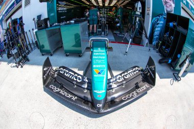  Aston Martin Aramco F1 Takımı Formula 1 Pirelli Grand Prix du Canada 2025, Montreal, Quebec, Kanada, 12-15 Haziran - 2025 F1 Dünya Şampiyonası 'nın 10.