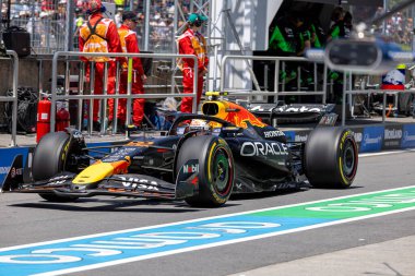  Yuki Tsunoda (JPN) - Oracle Red Bull Racing - Red Bull RB21 - Honda RBPT Formula 1 Pirelli Grand Prix du Canada 2025, Montreal, Quebec, Kanada, 12-15 Haziran 2025 F1 Dünya Şampiyonası 'nın 10.