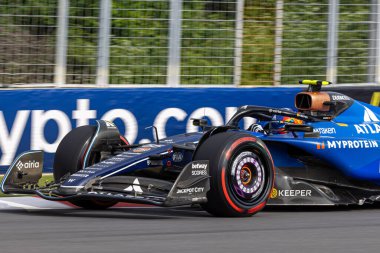  Carlos Sainz Jr. (ESP) - Williams Racing - Williams FW47 - Mercedes Formula 1 Pirelli Grand Prix du Canada 2025, Montreal, Quebec, Kanada, 12 Haziran - 15 Haziran 2025 F1 Dünya Şampiyonası 'nın 10.