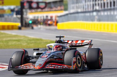  Esteban Ocon (FRA) - Haas F1 Takımı - Haas VF-25 - Ferrari Formula 1 Pirelli Grand Prix du Canada 2025, Montreal, Quebec, Kanada, 12 - 15 Haziran 2025 F1 Dünya Şampiyonası 'nın 10.