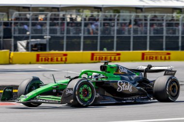 Nico Hulkenberg (GER) - Stake F1 Team Sauber - Sauber C45 - Ferrari Formula 1 Pirelli Grand Prix du Canada 2025, Montreal, Quebec, Kanada, 12-15 Haziran 2025 F1 Dünya Şampiyonası 'nın 10.