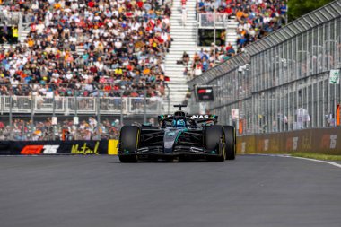  George Russell (GBR) - Mercedes-AMG PETRONAS F1 Takımı - Mercedes W16 - Mercedes E Performansı Formula 1 Pirelli Grand Prix du Canada 2025, Montreal, Quebec, Kanada, 12-15 Haziran 2025 F1 Dünya Şampiyonası 'nın 10.