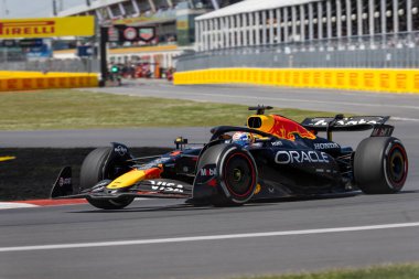  Max Verstappen (NED) - Oracle Red Bull Racing - Red Bull RB21 - Honda RBPT Formula 1 Pirelli Grand Prix du Canada 2025, Montreal, Quebec, Kanada, 12-15 Haziran 2025 F1 Dünya Şampiyonası 'nın 10.