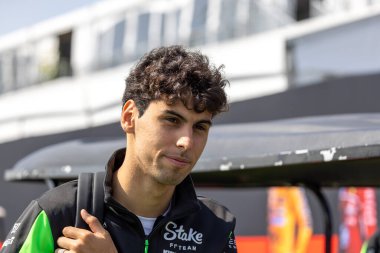Gabriel Bortoleto (BRA) F1 Takım Sauber Formula 1 Grand Prix du Canada 2025, Montreal, Quebec, Kanada, 12 - 15 Haziran 2025 Dünya Şampiyonası 'nın 10. Raundu