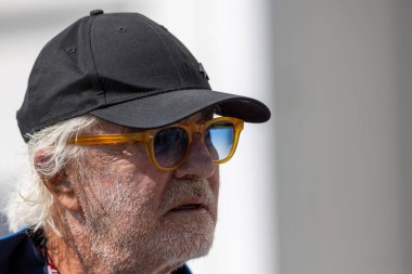 Flavio Briatore (ITA) BWT Alpine F1 Takımı Formula 1 Pirelli Grand Prix du Canada 2025, Montreal, Quebec, Kanada, 12 - 15 Haziran 2025 F1 Dünya Şampiyonası 'nın 10. Raundu