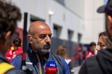 Ivan Capelli (ITA) Formula 1 Pirelli Grand Prix du Canada 2025, Montreal, Quebec, Kanada, 12-15 Haziran tarihleri arasında eski F1 sürücüsü