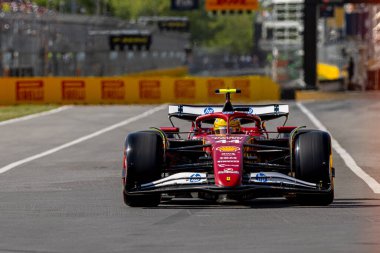  Lewis Hamilton (GBR) - Scuderia Ferrari - Ferrari SF-25 - Ferrari Formula 1 Pirelli Grand Prix du Canada 2025, Montreal, Quebec, Kanada, 12 - 15 Haziran 2025 Dünya Şampiyonası 'nın 10.