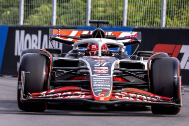  Esteban Ocon (FRA) - Haas F1 Takımı - Haas VF-25 - Ferrari Formula 1 Pirelli Grand Prix du Canada 2025, Montreal, Quebec, Kanada, 12 - 15 Haziran 2025 F1 Dünya Şampiyonası 'nın 10.