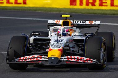  Liam Lawson (NZL) - Visa Cash App RB F1 Team - RB VCARB02 - Honda RBPT Formula 1 Pirelli Grand Prix du Canada 2025, Montreal, Quebec, Kanada, 12-15 Haziran tarihleri arasında - 24 Haziran 2025 F1 Dünya Şampiyonası 'nın 10.