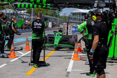  Nico Hulkenberg (GER) - Stake F1 Team Sauber - Sauber C45 - Ferrari Formula 1 Pirelli Grand Prix du Canada 2025, Montreal, Quebec, Kanada, 12-15 Haziran 2025 F1 Dünya Şampiyonası 'nın 10.