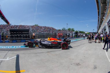  Yuki Tsunoda (JPN) - Oracle Red Bull Racing - Red Bull RB21 - Honda RBPT Formula 1 Pirelli Grand Prix du Canada 2025, Montreal, Quebec, Kanada, 12-15 Haziran 2025 F1 Dünya Şampiyonası 'nın 10.
