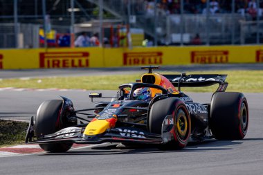  Max Verstappen (NED) - Oracle Red Bull Racing - Red Bull RB21 - Honda RBPT Formula 1 Pirelli Grand Prix du Canada 2025, Montreal, Quebec, Kanada, 12-15 Haziran 2025 F1 Dünya Şampiyonası 'nın 10.