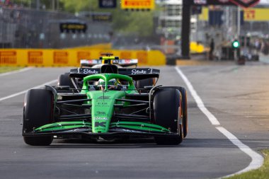 Gabriel Bortoleto (BRA) F1 Takım Sauber Formula 1 Grand Prix du Canada 2025, Montreal, Quebec, Kanada, 12 - 15 Haziran 2025 Dünya Şampiyonası 'nın 10. Raundu
