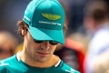  Lance Stroll (CAN) - Aston Martin Aramco F1 Takımı - Aston Martin AMR25 - Mercedes Formula 1 Pirelli Grand Prix du Canada 2025, Montreal, Quebec, Kanada, 12-15 Haziran 2025 F1 Dünya Şampiyonası 'nın 10.