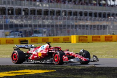  Charles Leclerc (MON) - Scuderia Ferrari - Ferrari SF-25 - Ferrari Formula 1 Pirelli Grand Prix du Canada 2025, Montreal, Quebec, Kanada, 12 - 15 Haziran 2025 Dünya Şampiyonası 'nın 10.