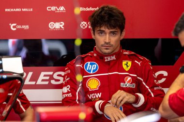  Charles Leclerc (MON) - Scuderia Ferrari - Ferrari SF-25 - Ferrari Formula 1 Pirelli Grand Prix du Canada 2025, Montreal, Quebec, Kanada, 12 - 15 Haziran 2025 Dünya Şampiyonası 'nın 10.