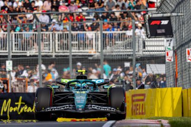  Fernando Alonso (ESP) - Aston Martin Aramco F1 Takımı - Aston Martin AMR25 - Mercedes Formula 1 Pirelli Grand Prix du Canada 2025, Montreal, Quebec, Kanada, 12-15 Haziran 2025 F1 Dünya Şampiyonası 'nın 10.