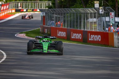  Nico Hulkenberg (GER) - Stake F1 Team Sauber - Sauber C45 - Ferrari Formula 1 Pirelli Grand Prix du Canada 2025, Montreal, Quebec, Kanada, 12-15 Haziran 2025 F1 Dünya Şampiyonası 'nın 10.
