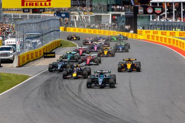 Formula 1 Pirelli Grand Prix du Canada 2025, Montreal, Quebec, Kanada, 12 - 15 Haziran 2025 Dünya Şampiyonası 'nın 10. Raundu