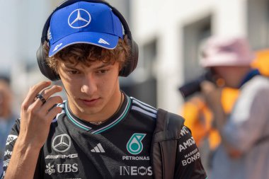  Andrea Kimi Antonelli (ITA) - Mercedes-AMG PETRONAS F1 Takımı - Mercedes W16 - Mercedes E Performansı Formula 1 Pirelli Grand Prix du Canada 2025, Montreal, Quebec, Kanada, 12-15 Haziran tarihleri arasında - 24 Haziran 2025 F1 Dünya Şampiyonası 'nın 10.