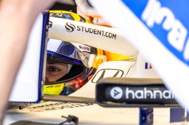 Isaac Hadjar (FRA) Visa Cash App RB F1 Takımı Formula 1 Pirelli Grand Prix du Canada 2025, Montreal, Quebec, Kanada, 12 - 15 Haziran 2025 Dünya Şampiyonası 'nın 10. Raundu