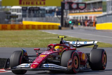  Lewis Hamilton (GBR) - Scuderia Ferrari - Ferrari SF-25 - Ferrari Formula 1 Pirelli Grand Prix du Canada 2025, Montreal, Quebec, Kanada, 12 - 15 Haziran 2025 Dünya Şampiyonası 'nın 10.