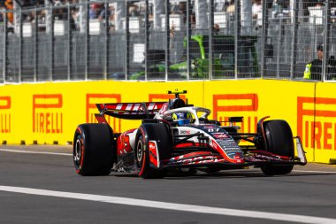  Oliver Bearman (GBR) - Formula 1 Pirelli Grand Prix du Canada 2025, Montreal, Quebec, Kanada - 24 Haziran 2025 F1 Dünya Şampiyonası 'nın 10. Raundu