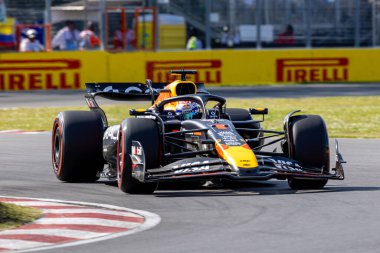  Max Verstappen (NED) - Oracle Red Bull Racing - Red Bull RB21 - Honda RBPT Formula 1 Pirelli Grand Prix du Canada 2025, Montreal, Quebec, Kanada, 12-15 Haziran 2025 F1 Dünya Şampiyonası 'nın 10.