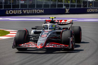  Oliver Bearman (GBR) - Formula 1 Pirelli Grand Prix du Canada 2025, Montreal, Quebec, Kanada - 24 Haziran 2025 F1 Dünya Şampiyonası 'nın 10. Raundu