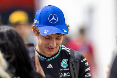  Andrea Kimi Antonelli (ITA) - Mercedes-AMG PETRONAS F1 Takımı - Mercedes W16 - Mercedes E Performansı Formula 1 Pirelli Grand Prix du Canada 2025, Montreal, Quebec, Kanada, 12-15 Haziran tarihleri arasında - 24 Haziran 2025 F1 Dünya Şampiyonası 'nın 10.
