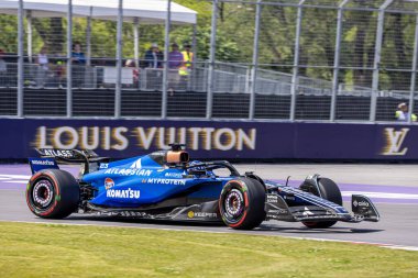  Alexander Albon (THA) - Williams FW47 - Mercedes Formula 1 Pirelli Grand Prix du Canada 2025, Montreal, Quebec, Kanada, 12 - 15 Haziran 2025 Dünya Şampiyonası 'nın 10. Raundu