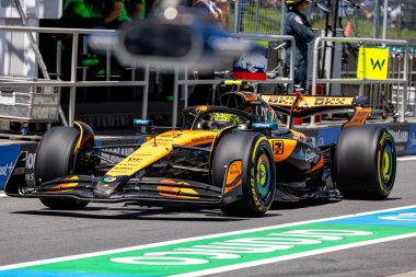  Lando Norris (GBR) - McLaren Formula 1 Takımı - McLaren MCL39 - Mercedes Formula 1 Pirelli Grand Prix du Canada 2025, Montreal, Quebec, Kanada, 12-15 Haziran 2025 F1 Dünya Şampiyonası 'nın 10.