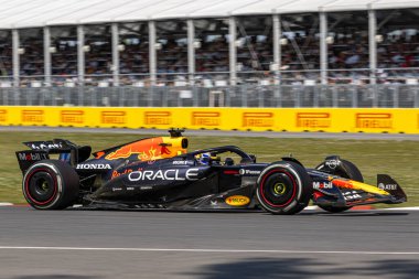  Max Verstappen (NED) - Oracle Red Bull Racing - Red Bull RB21 - Honda RBPT Formula 1 Pirelli Grand Prix du Canada 2025, Montreal, Quebec, Kanada, 12-15 Haziran 2025 F1 Dünya Şampiyonası 'nın 10.