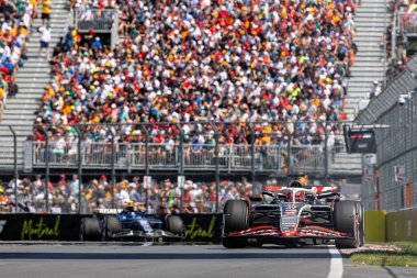  Esteban Ocon (FRA) - Haas F1 Takımı - Haas VF-25 - Ferrari Formula 1 Pirelli Grand Prix du Canada 2025, Montreal, Quebec, Kanada, 12 - 15 Haziran 2025 F1 Dünya Şampiyonası 'nın 10.