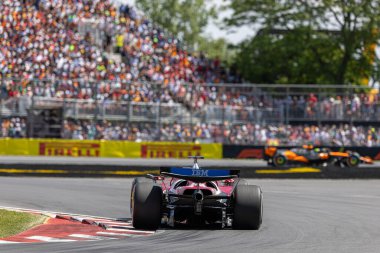 Charles Leclerc (MON) - Scuderia Ferrari - Ferrari SF-25 - Ferrari Formula 1 Pirelli Grand Prix du Canada 2025, Montreal, Quebec, Kanada, 12 - 15 Haziran 2025 Dünya Şampiyonası 'nın 10.