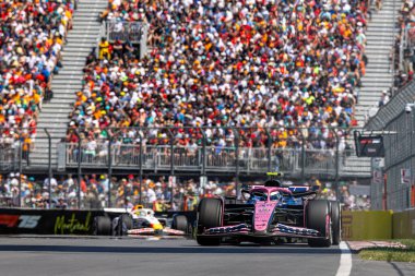  Franco Colapinto (ARG) - Formula 1 Pirelli Grand Prix du Canada 2025, Montreal, Quebec, Kanada - 24 Haziran 2025 F1 Dünya Şampiyonası 'nın 10.