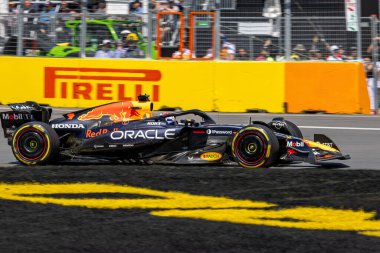  Max Verstappen (NED) - Oracle Red Bull Racing - Red Bull RB21 - Honda RBPT Formula 1 Pirelli Grand Prix du Canada 2025, Montreal, Quebec, Kanada, 12-15 Haziran 2025 F1 Dünya Şampiyonası 'nın 10.