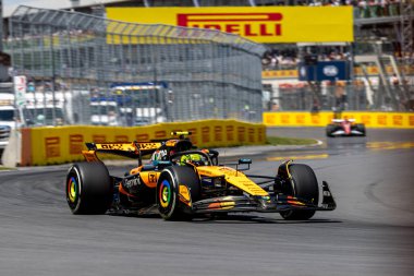  Lando Norris (GBR) - McLaren Formula 1 Takımı - McLaren MCL39 - Mercedes Formula 1 Pirelli Grand Prix du Canada 2025, Montreal, Quebec, Kanada, 12-15 Haziran 2025 F1 Dünya Şampiyonası 'nın 10.