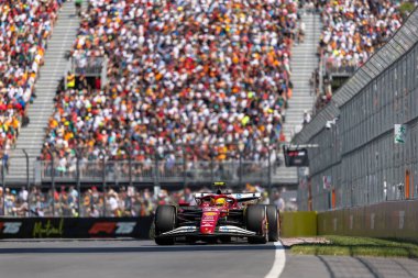  Lewis Hamilton (GBR) - Scuderia Ferrari - Ferrari SF-25 - Ferrari Formula 1 Pirelli Grand Prix du Canada 2025, Montreal, Quebec, Kanada, 12 - 15 Haziran 2025 Dünya Şampiyonası 'nın 10.