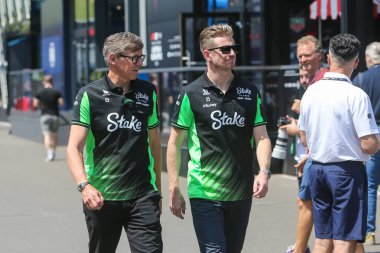  Nico Hulkenberg (GER) - Stake F1 Team Sauber - Sauber C45 - Ferrari Formula 1 MSC Avusturya Grand Prix 2025, Spielberg, Avusturya, 26 Haziran - 29 Haziran 2025 F1 Dünya Şampiyonası 'nın 11.