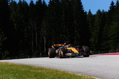  Oscar Piastri (AUS) - McLaren Formula 1 Takımı - McLaren MCL39 - Mercedes Formula 1 MSC Avusturya Grand Prix 2025, Spielberg, Avusturya - 26 Haziran - 29 Haziran 2025 F1 Dünya Şampiyonası 'nın 11.