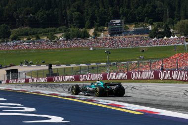  Fernando Alonso (ESP) - Aston Martin Aramco F1 Takımı - Aston Martin AMR25 - Formula 1 MSC Avusturya Grand Prix 2025, Spielberg, Avusturya - 26 Haziran - 29 Haziran 2025 F1 Dünya Şampiyonası 'nın 11.