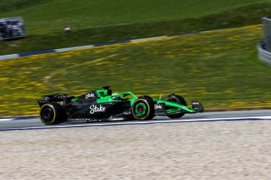  Nico Hulkenberg (GER) - Stake F1 Team Sauber - Sauber C45 - Ferrari Formula 1 MSC Avusturya Grand Prix 2025, Spielberg, Avusturya, 26 Haziran - 29 Haziran 2025 F1 Dünya Şampiyonası 'nın 11.