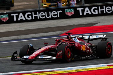  Charles Leclerc (MON) - Scuderia Ferrari - Ferrari SF-25 - Ferrari Formula 1 MSC, Avusturya Grand Prix 2025, Spielberg, Avusturya - 26 Haziran - 29 Haziran 2025 F1 Dünya Şampiyonası 'nın 11.