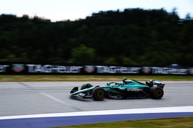  Fernando Alonso (ESP) - Aston Martin Aramco F1 Takımı - Aston Martin AMR25 - Formula 1 MSC Avusturya Grand Prix 2025, Spielberg, Avusturya - 26 Haziran - 29 Haziran 2025 F1 Dünya Şampiyonası 'nın 11.