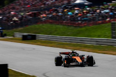  Lando Norris (GBR) - McLaren Formula 1 Takımı - McLaren MCL39 - Formula 1 MSC Avusturya Grand Prix 2025, Spielberg, Avusturya - 26 Haziran - 29 Haziran 2025 F1 Dünya Şampiyonası 'nın 11.