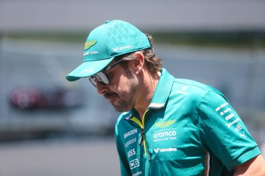 Fernando Alonso (ESP) - Aston Martin Aramco F1 Takımı - Aston Martin AMR25 - Formula 1 MSC Avusturya Grand Prix 2025, Spielberg, Avusturya - 26 Haziran - 29 Haziran 2025 F1 Dünya Şampiyonası 'nın 11.