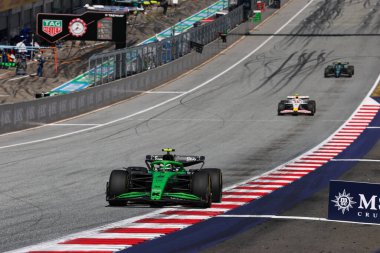 Gabriel Bortoleto (BRA) Formula 1 'de F1 Takım Sauber, Avusturya Grand Prix 2025' te, Spielberg, Avusturya, 26-29 Haziran tarihleri arasında - 2025 Dünya Şampiyonası 'nın 11.